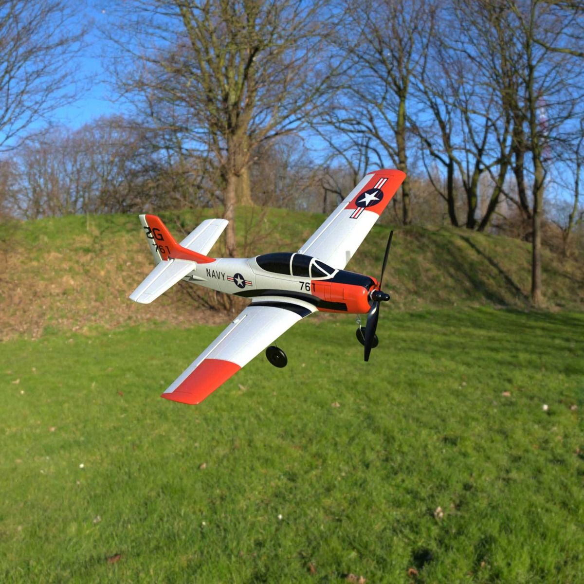 Avion de début EACHINE VOLANTEX T-28 TROJAN 4CH AVEC STABILISATION